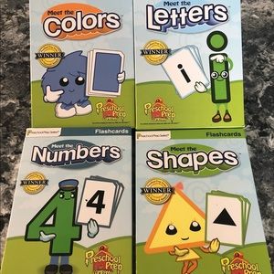 Preschool Prep Flashcards Lot